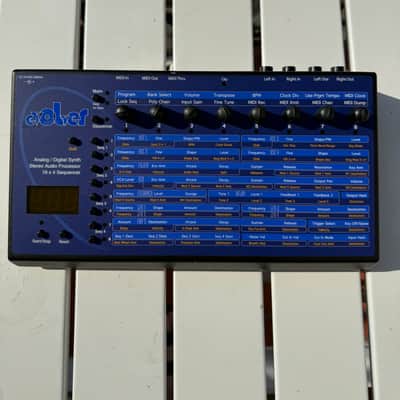 Dave Smith Instruments Evolver Desktop Monophonic Synthesizer 2002 - 2016 - Blue