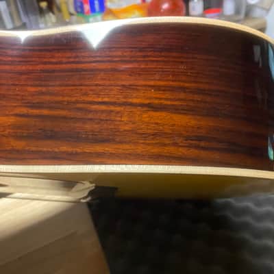 Yamaha LL16 Jumbo Acoustic/Electric Guitar 2010s - Natural image 9