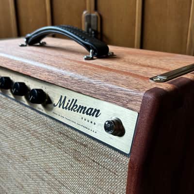 Mint Milkman Sound Custom 20w Creamer "Mahogany & gold" w/ Jupiter Alnico Speaker image 6