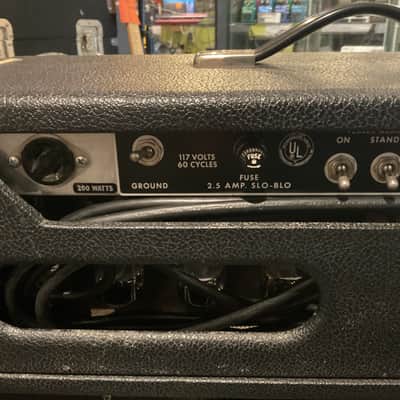 Fender Dual Showman 1960's Black panel w/ 2x15 Cabinet imagen 5