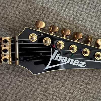 1993 Vintage Ibanez S540FM Royal Green Sunburst MIJ image 12