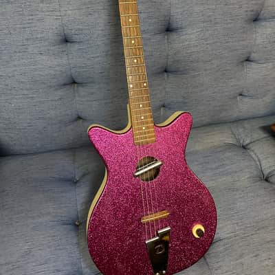Danelectro Convertible 1990s - Magenta Sparkle image 1