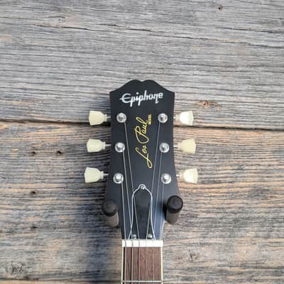 Used Epiphone "Inspired by Gibson Custom" '59 Les Paul Standard - Tobacco Burst image 6