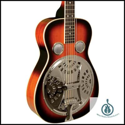 Gold Tone PBS-D Paul Beard Signature Series Resophonic Deluxe Squareneck Guitar Left-Handed w/case image 2