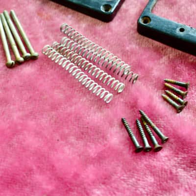 Vintage 1950's - 1960's Gibson M-69 PAF Ring set w/ Screws & Springs ES-335 image 3