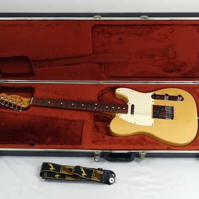1984 Fender Telecaster Vintage American Top Loader Bridge Ivory White Blonde E3 with Hardshell Case image 13