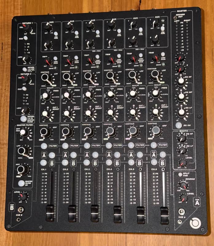 Allen & Heath Play Differently Model 1 6-Channel Analog Mixer 2016 - Present - Black image 1