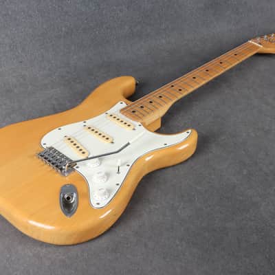 Maya S Style Electric Guitar - MIJ - Natural - 2nd Hand image 10