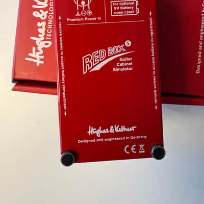 Hughes & Kettner Redbox 5 DI and Cabinet Emulator 2010s - Red image 5