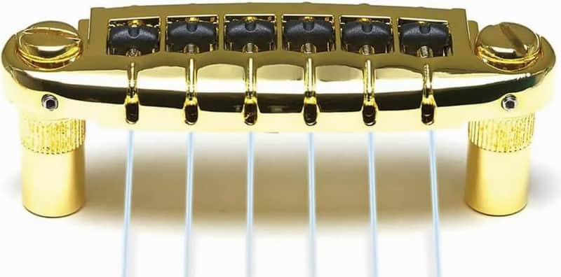 Graph Tech GHOST Piezo Wraparound Bridge NVW GOLD Reso Max image 1