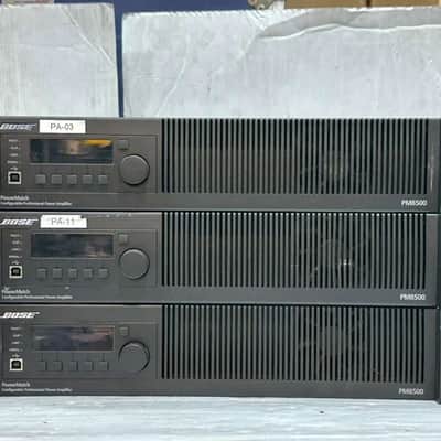 BOSE PowerMatch PM8500 8-Channel Configurable Power Amp #6199 (One) True image 7
