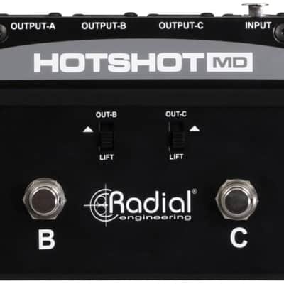 Radial Engineering HOTSHOT-MD Dynamic Microphone Switcher image 1