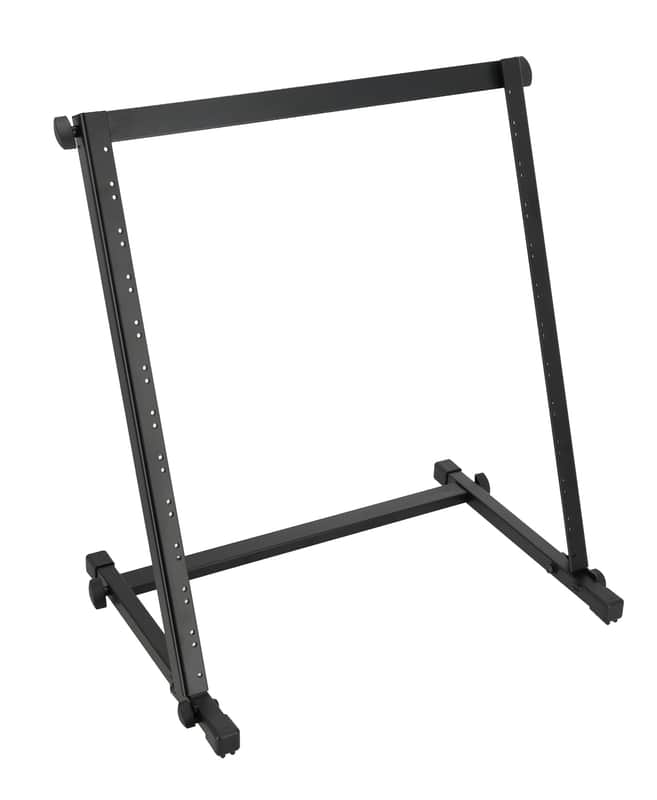 Rockville RAC12U 12U Pro Audio 19" Rack Open Frame For Studio Home or Commercial image 1