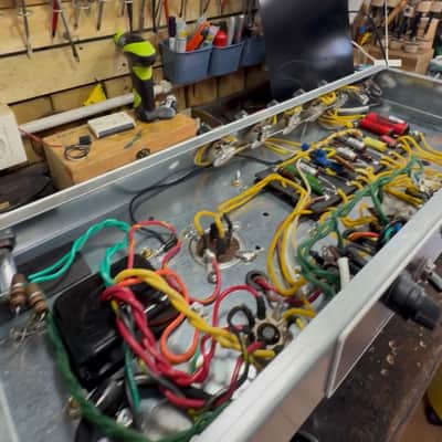 GVT  Vibro Tone JR Handwired NOS Guitar amplifier blackface 1964 / Surf Green Vibro champ  AA764 image 13