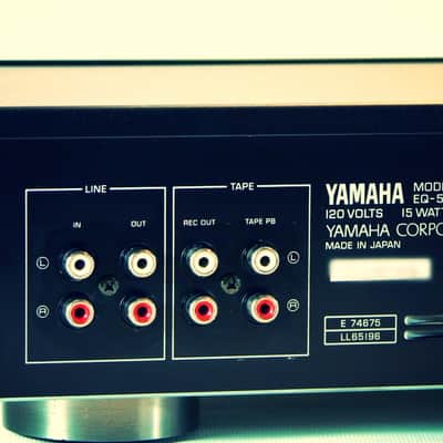 Yamaha EQ-550 10-Band Graphic Equalizer with Spectrum Analizer image 3