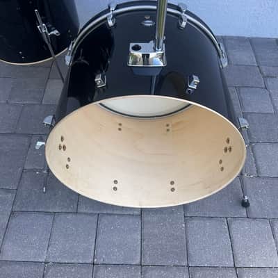Ludwig Accent 22/16/10 Drum Set 2010s - Black image 3