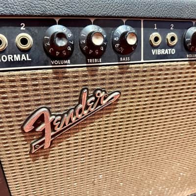 1965 Fender Deluxe Reverb Blackface image 4