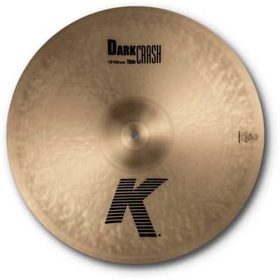Zildjian K0905 K 19" dark crash thin image 3
