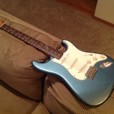 Rare Custom Clay Dot Squier Classic Vibe 60's Stratocaster image 6