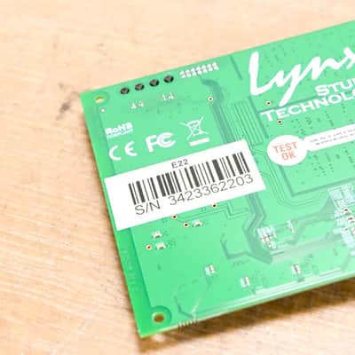 Lynx Studio Technology E22 PCIe Audio Interface Card CG013U3 image 10