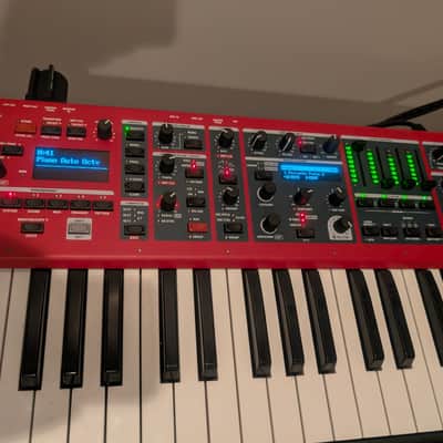 Nord Wave 2 61-Key 48-Voice Polyphonic Synthesizer 2013 - 2022 - Red image 11
