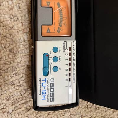 Boss TU-12H Chromatic Tuner 1994 - 2008 - White image 1