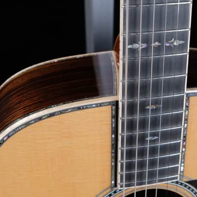 Used Martin Custom Shop "Custom D" Acoustic Guitar - Natural image 10
