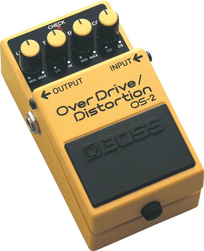 Boss OS-2 Overdrive Distortion Guitar Effects Pedal image 1