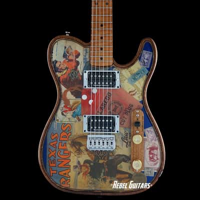 Walla Walla Guitar Maverick Pro Crystal “Tone Ranger” Tele Guitar Telecaster image 1