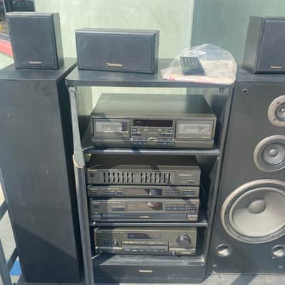 Technic stereo system with cabinet Full system 1998 - Gray image 1