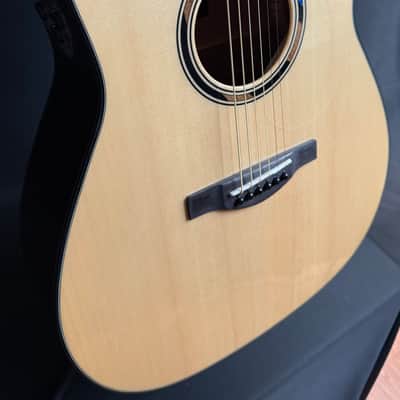 Yamaha TAG1E TransAcoustic Dreadnought Acoustic-Electric Guitar Natural w/ Soft Case (017) image 5