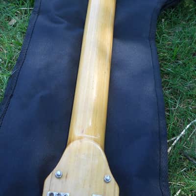 Vintage 60s Kimberly Bass Guitar, Japan, Ventures, Open Book Headstock, 25" Scale image 14