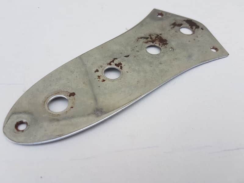 1963 Fender Jazz Bass USA Control Plate image 1