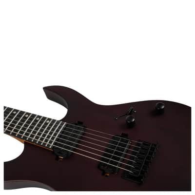 Spira S-407 MWR Double Cutaway Roasted Poplar Body Canadian Roasted Maple Neck 7-String Electric Guitar image 5