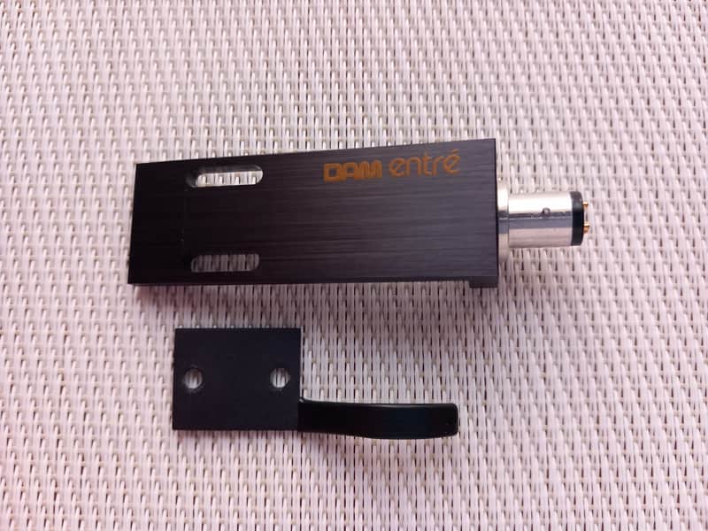Dam Entré ES-12 Headshell – Turntable Cartridge Shell – Vintage - Ships from EU image 1