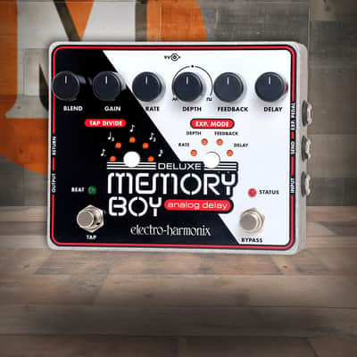 Electro-Harmonix Deluxe Memory Boy Analog Delay Pedal (DMBOY) image 1