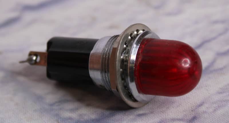 đź‘€Vintage 1950'-1960's Pilot Light Assembly- Magnatone , Valco , Supro - Tube Amp Part image 1