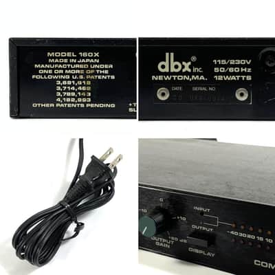 dbx 160X Compressor / Limiter 2000s - Black TGHM image 10