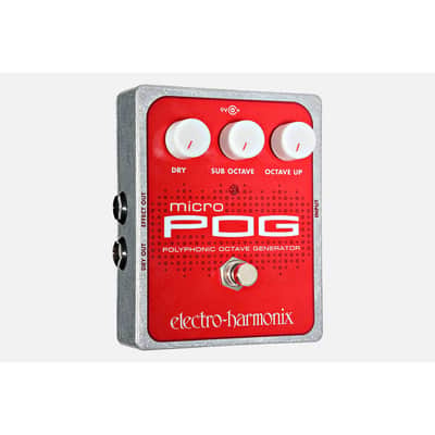 Electro Harmonix Micro POG Octave Guitar Effect s Pedal - Effect for Guitars image 1