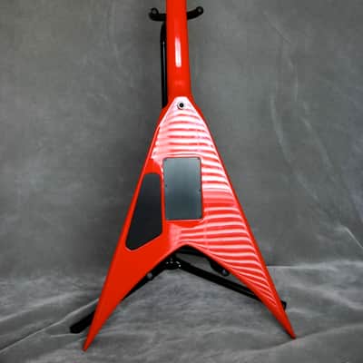 Jackson custom shop double Rhoads V Robbin Crosby 2004 Red image 4