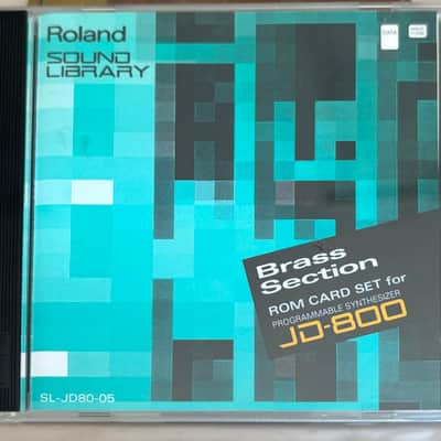 Roland JD-800 Brass Section Sound Card  SL-JD80-05