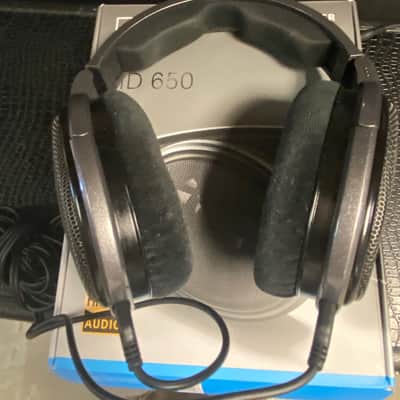 Sennheiser HD 650 Reference Headphones 2010s - Black image 4