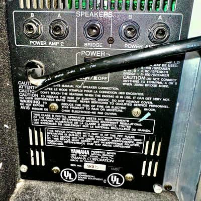 Yamaha EMX 640 Mid 2000s - Black image 4