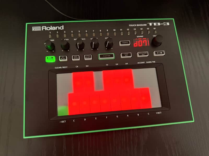 Roland TB-3 AIRA Touch Bassline Synthesizer