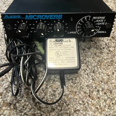 Alesis MicroVerb 1990s with Power Supply image 1