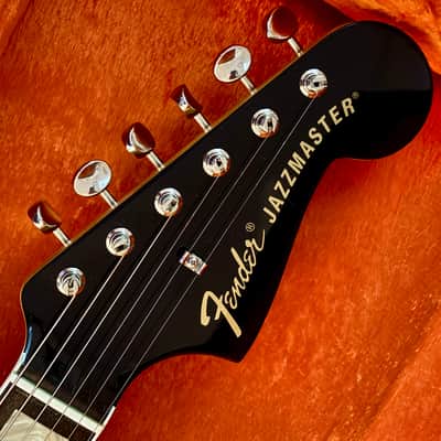 Fender Custom 70s Jazzmaster Black Ebony MAJOR American UPGRADES G&G CME Classic USA Gold Foil image 8