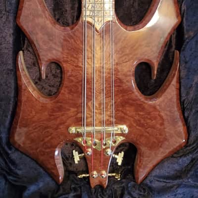 RockHewer Custom Arachnophilia 8 2017 Red Malleé Burl Gloss image 1