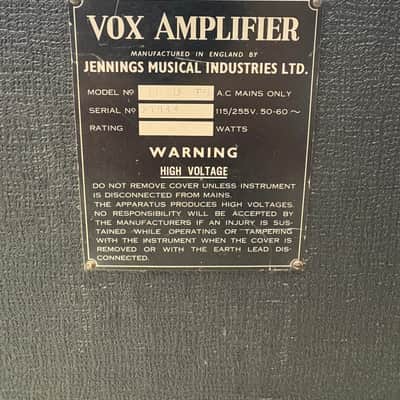 Vox Ac30 top boost 1967 image 3