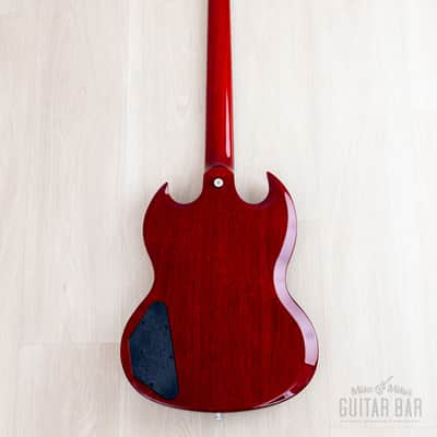 2018 Gibson SG Standard Bass Vintage Reissue EB-3 Gloss Cherry, Near-Mint w/ Case & Hangtags, Yamano image 3