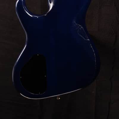 Alembic Elan 4-String PJ Bass 1989 - Royal Blue Gloss image 9
